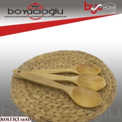 ACERO-20727 CİLALI AHŞAP KAŞIK