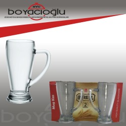 BIRREL AG0601 KULPLU BİRA BARDAK