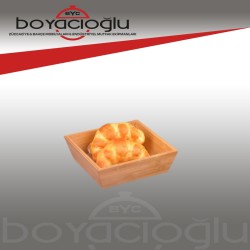 PAÇİ AHS-700281 BAMBU KARE KÜÇÜK EKMEK SEPETİ