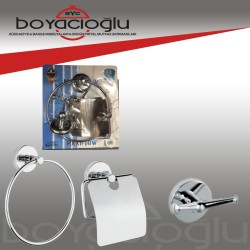 MAXİFLOW SARMAŞIK 3LÜ BANYO ASKILIK SETİ