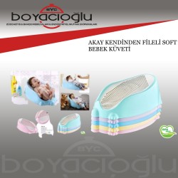 AKAY AK312 KENDİNDEN FİLELİ SOFT BEBEK KÜVETİ