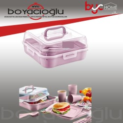 AKAY AK458 PİKNİK SETİ 22PRÇ