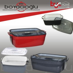 AKAY AK777 DÖKÜM TİP SÜZGEÇLİ TENCERE SAKLAMA