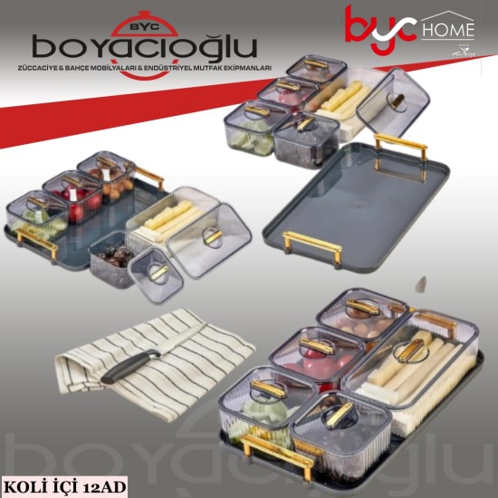 AKAY AK855 KAHVALTILIK SETİ 5PRÇ AKAY AK855 KAHVALTILIK SETİ 5PRÇ