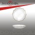 AKC423 DALGALI ÇUKUR CAM TABAK 20CM