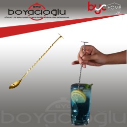 EPİNOX AKOK-30 KOKTEYL BAR KAŞIĞI ALTIN