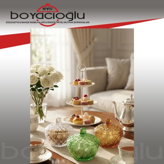 AKSAN AKS-154 LÜX ŞEKERLİK KRİSTAL PRAMİT