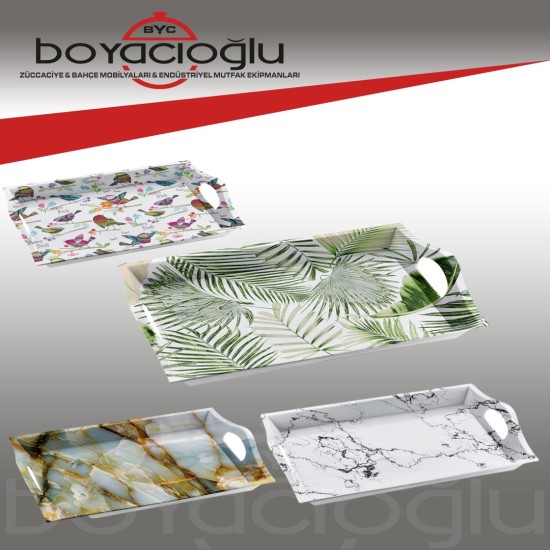 ALBAYRAK 2NO BOĞAZİÇİ MELAMİN TEPSİ(28X40) ALBAYRAK 2NO BOĞAZİÇİ MELAMİN TEPSİ(28X40)