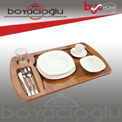 ALBERLO LÜKS SERVİS TEPSİSİ 60X35