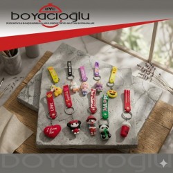 MARCO ALK--0116 FİGÜRLU SİLİKON ANAHTARLIK