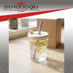 ALK-0048 BORTOSİKLAT CAM PİPETLİ BARDAK