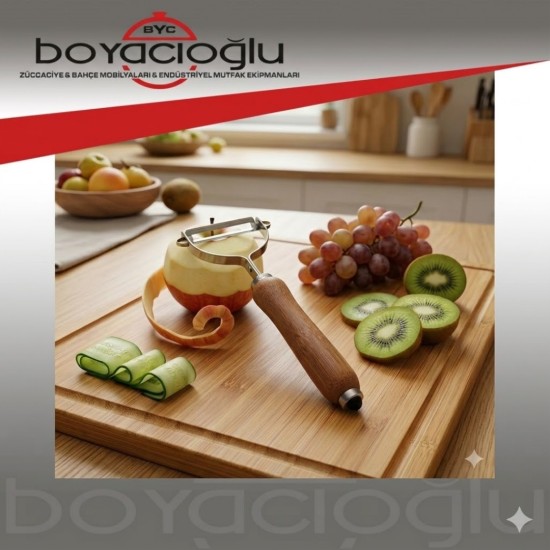 ALK-0181 BİBAMBOO AHŞAP SOYACAK