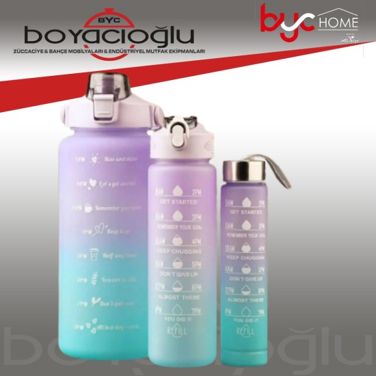 ALK-1318 3LÜ MOTİVASYON MATARA ALK-1318 3LÜ MOTİVASYON MATARA