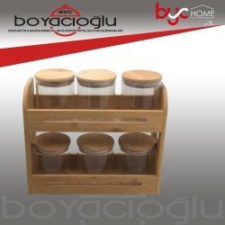 ALK-1439  BAMBU STANDLI BAHARATLIK 6LI
