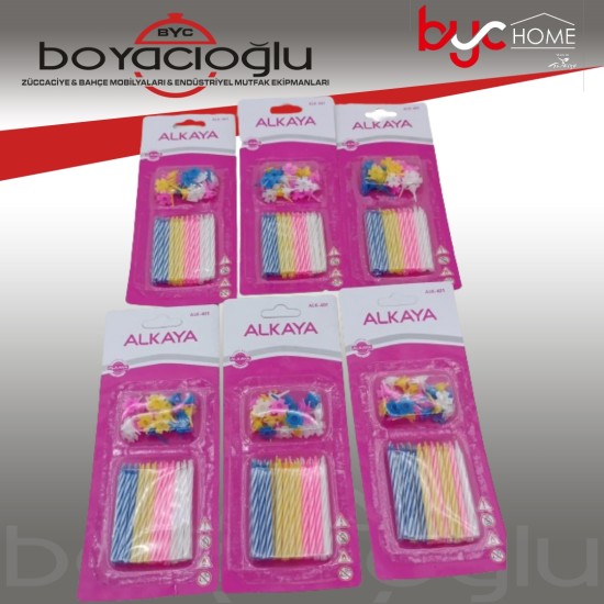 ALK-401 RENKLİ PASTA MUMU ALK-401 RENKLİ PASTA MUMU