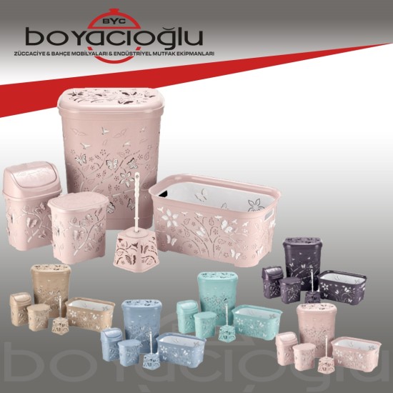 ALYA ALY-20-06 3D 5Lİ BANYO SETİ ALYA ALY-20-06 3D 5Lİ BANYO SETİ