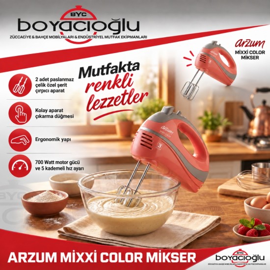 ARZUM MİXXİ COLOR MİKSER