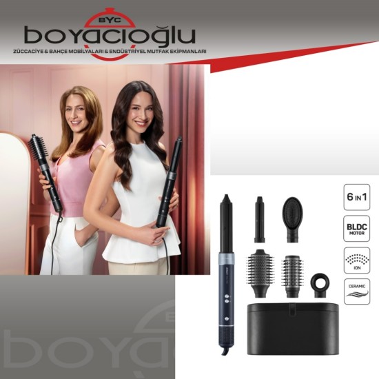 ARZUM AR5166 REVOLUTION IONIC ÜFLEMELİ SAÇ ŞEKİLLENDİRİCİ