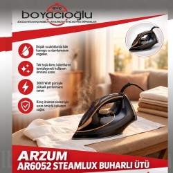 ARZUM AR6052 STEAMLUX BUHARLI ÜTÜ