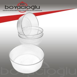GLASSCOM ARES DİK KASE 12CM SADE
