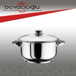 ARİAN MÜHLER ÇELİK TENCERE DERİN 24X14