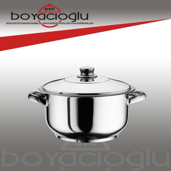 ARİAN MÜHLER ÇELİK TENCERE DERİN 24X14