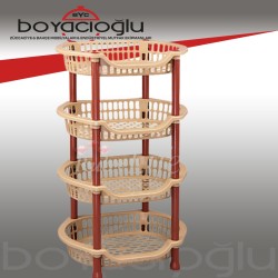 AS-MAK NATURAL OVAL SEBZELİK