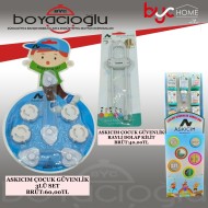 ASKICIM ÇOCUK GÜVENLİK RAYLI DOLAP KİLİT