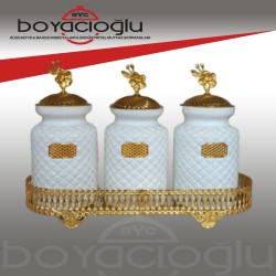 AVC3060 HAREM 3LÜ BAHARAT İSTEME KAVANOZU