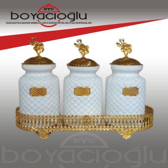 AVC3060 HAREM 3LÜ BAHARAT İSTEME KAVANOZU AVC3060 HAREM 3LÜ BAHARAT İSTEME KAVANOZU