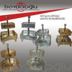 AVC3070 AYNALI 2KATLI KURABİYELİK