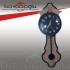 GALAXY AYP-DA-016 SARKAÇLI DUVAR SAAT