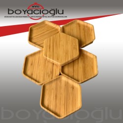BAMBUM HEXA ALTIGEN BAMBU TABAK 28CM