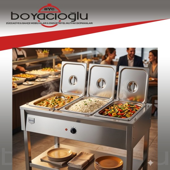 REMTA B19A BENMARİ ELEKTRİKLİ 1/1 3LÜ AYAKLI