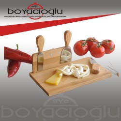 BAMBUM CASTEL 5PRÇ PEYNİR SERVİS SETİ
