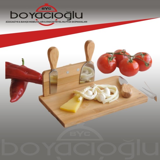 BAMBUM CASTEL 5PRÇ PEYNİR SERVİS SETİ BAMBUM CASTEL 5PRÇ PEYNİR SERVİS SETİ