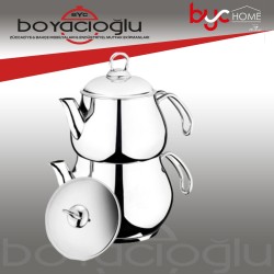 BAMBUM SOLİD 304 ÇELİK ÇAYDANLIK ORTA