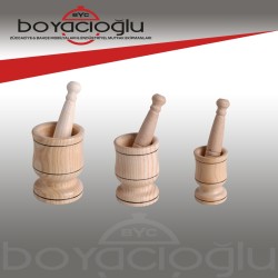 AHŞAP HAVAN BÜYÜK
