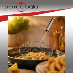 BAYHOME 1001E YAĞ KEVGİR (KALAMAR) 20CM