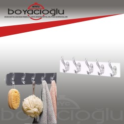 BAYSA 136 5Lİ ŞEFFAF YAPIŞKAN ASKI