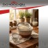 BAYSA-1856 3LÜ BÜYÜK METAL PRİNÇ VE SÜT SÜZGÜ