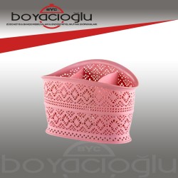 BERRA-418 DANTEL MASA ÜSTÜ KAŞIKLIK 