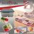 BERRA-508 SLİM 4 BÖLMELİ SAKLAMA KABI