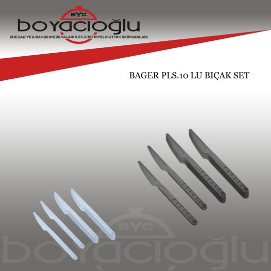 BAGER PLS.10 LU BIÇAK SET BAGER PLS.10 LU BIÇAK SET