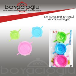 BAYHOME 1038 RAVOLLİ MANTI KALIBI 3LÜ