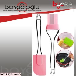 BAYHOME 1338 SİLİKON SPATULA-YUMURTA FIRÇA SET
