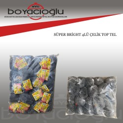 SÜPER BRİGHT 4LÜ ÇELİK TOP TEL