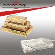 LEİLA BKZ-1552 KAPAKLI KUTU ŞEKERLİK NO2