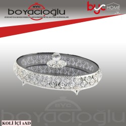 LEILA BKZ-1554 OVAL ŞEKERLİK ÇİKOLATALIK