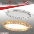 LEİLA LM4011AG OVAL AYNALI TEPSİ 30X20